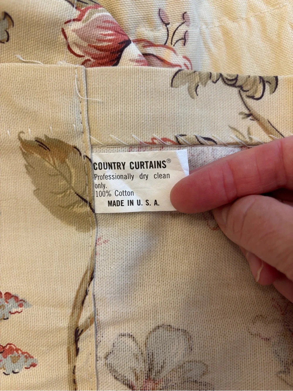 Country Curtains set valances
